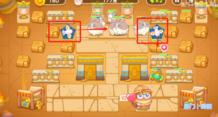 《保卫萝卜4》法老归来第85关攻略2