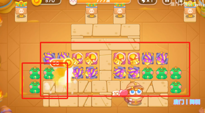 《保卫萝卜4》法老归来第85关攻略6