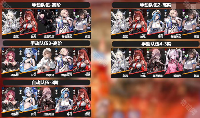 《胜利女神妮姬》2.5周年版本异常拦截配队推荐6