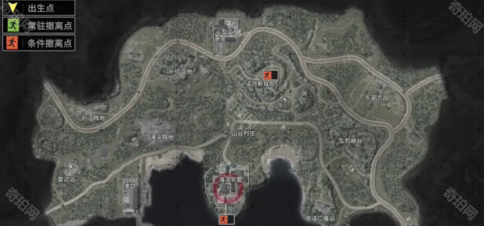 《暗区突围无限》山谷地图撤离攻略4