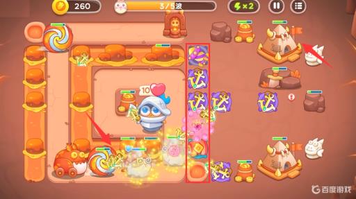 保卫萝卜4饿狼传说24关怎么过?12