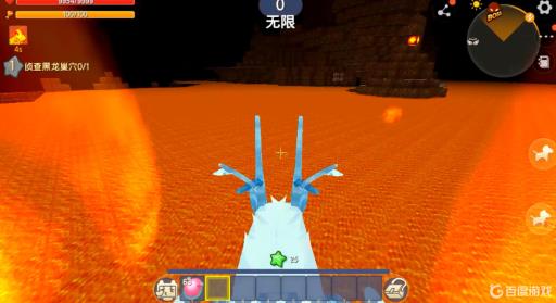 迷你世界一级麒麟可以在岩浆上走吗?1