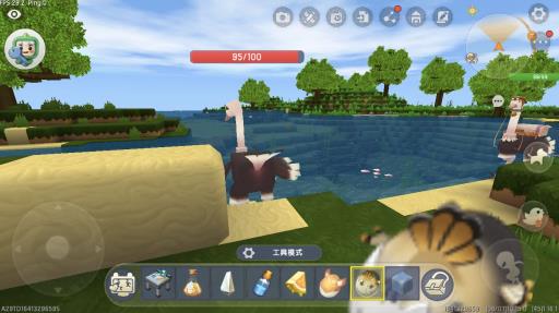 迷你世界怎么让驼鸟回血?2