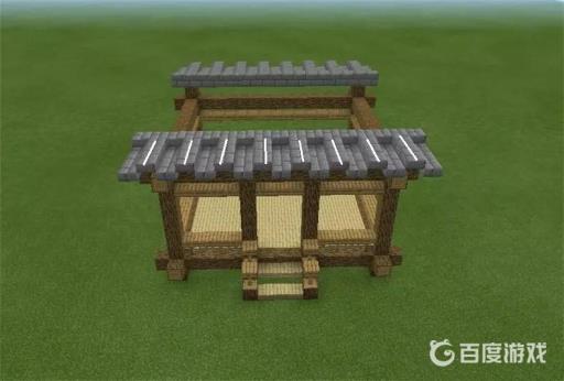 迷你世界古风屋檐怎么做?4