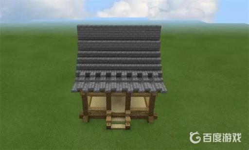 迷你世界古风屋檐怎么做?9