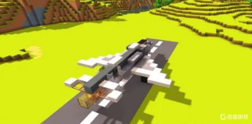 迷你世界怎怎么造一辆飞机?5