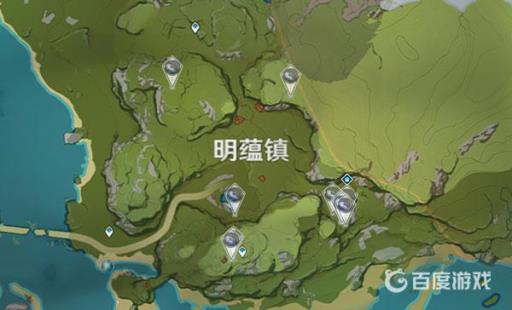原神明蕴镇夜泊石位置在哪?_原神明蕴镇攻略