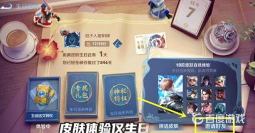 王者荣耀生日皮肤队友怎么用不了?3