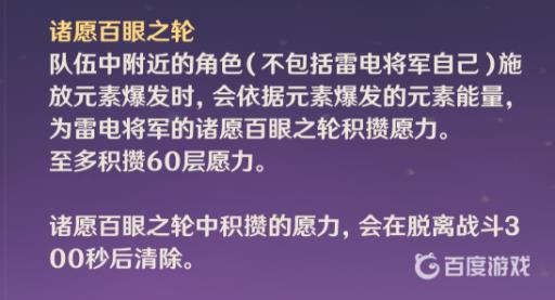 原神雷神愿力有什么用?2