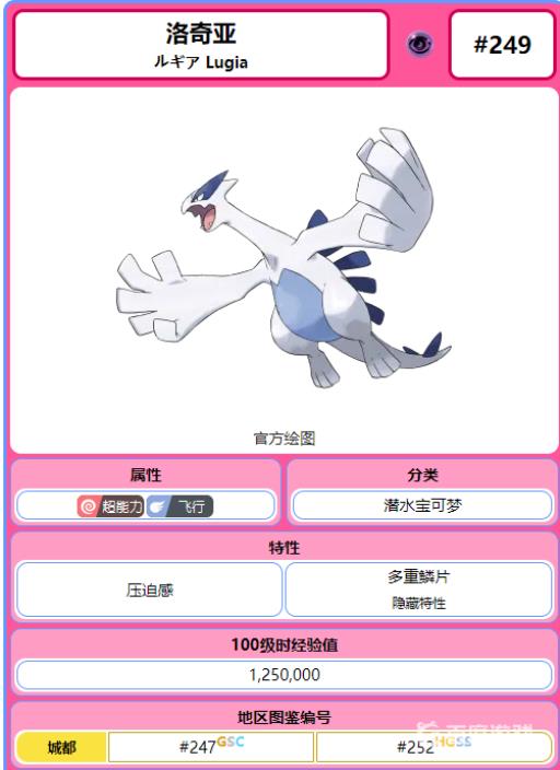 宝可梦洛奇亚努力值如何分配?2