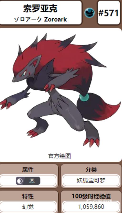 宝可梦索罗亚克值得练吗?2