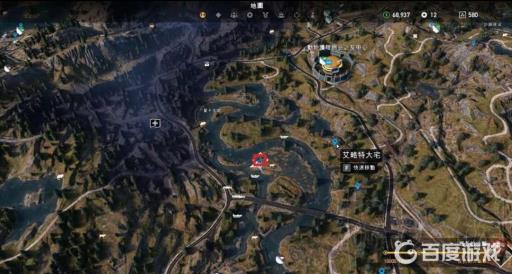 白尾山地区的专精书位置分布在哪里?_白尾山公园游客中心