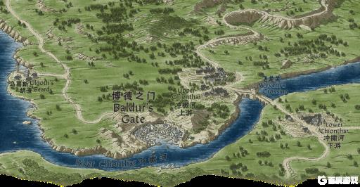 博德之门3有几个地图?_博德之门3 地图