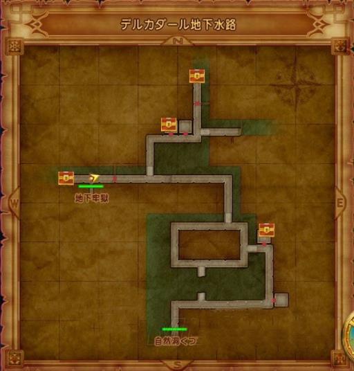 狄尔卡达下水道地区的宝箱怪分布在哪里?_狄尔卡达下水道地区的宝箱怪分布图文攻略