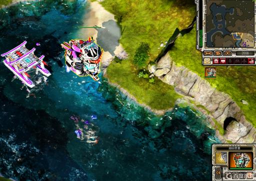 红警3高达头怎么造?4