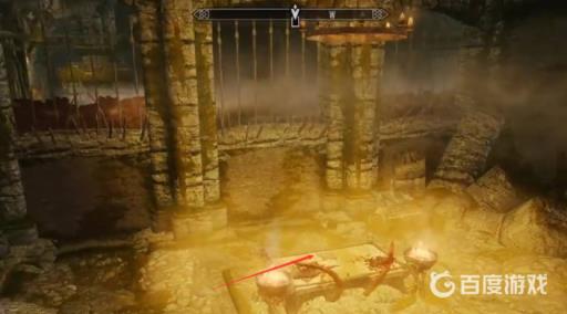 上古卷轴5蛇石断崖遗迹门怎么开?2