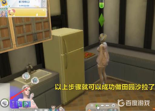 模拟人生4田园沙拉在哪?4