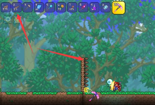 泰拉瑞亚可以挡怪的墙怎么做?4