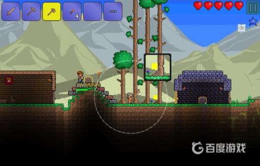 泰拉瑞亚怎么造房子?1