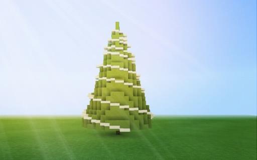 我的世界圣诞树教程是什么?8