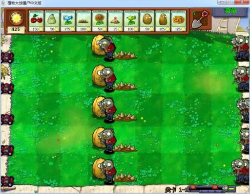 植物大战僵尸小鬼僵尸能过地刺吗?1