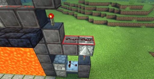 我的世界岩浆门怎么制作?21