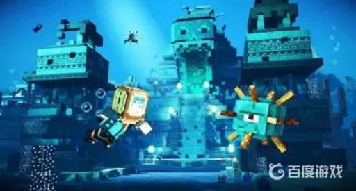 我的世界海底神殿怎么探索?_我的世界海底神殿探索视频