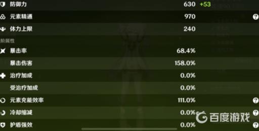原神3.2纳西妲需要多少暴击?4