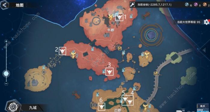 幻塔九域离州风景点位置大全_幻塔九域离州风景点位置玩法