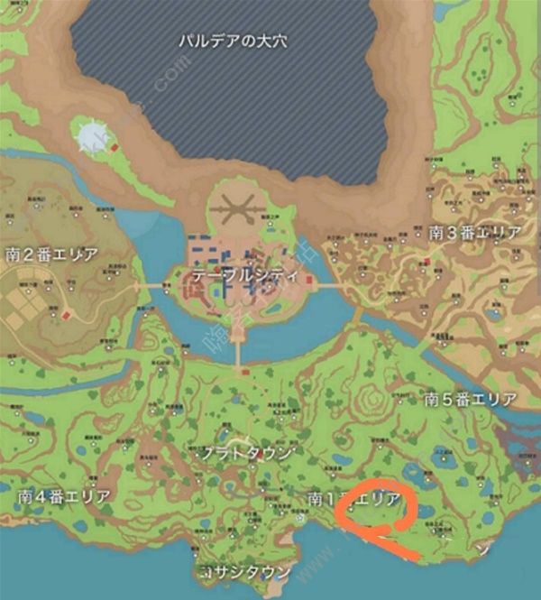 宝可梦朱紫全地图素材大全1