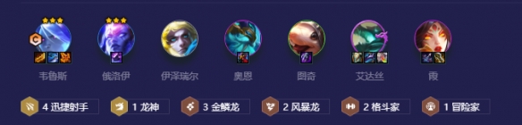 金铲铲之战金鳞迅捷韦鲁斯阵容攻略2