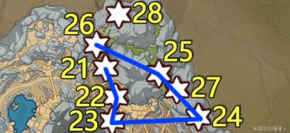 原神流明晶石原矿分布大全6