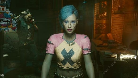 赛博朋克2077朱迪同款发型捏脸数据攻略1