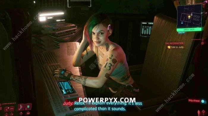 赛博朋克2077朱迪动图大全3