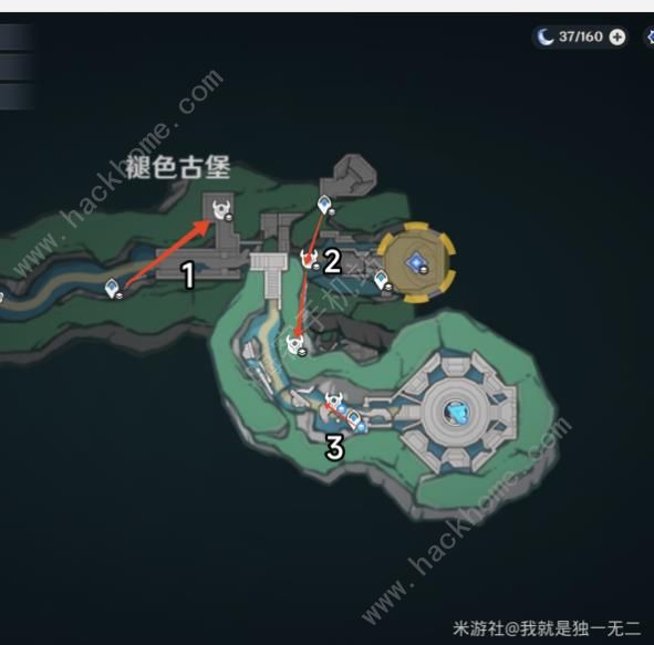 原神4.6枫丹锄地路线图1