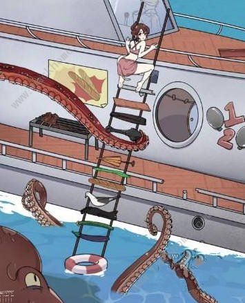 玩梗高手小美逃离大海怪怎么过_玩梗高手帮助小美拯救家人