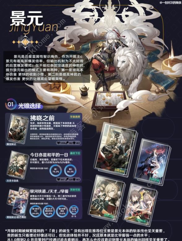 崩坏星穹铁道景元复刻培养攻略_崩坏星穹铁道景元复刻培养图文攻略