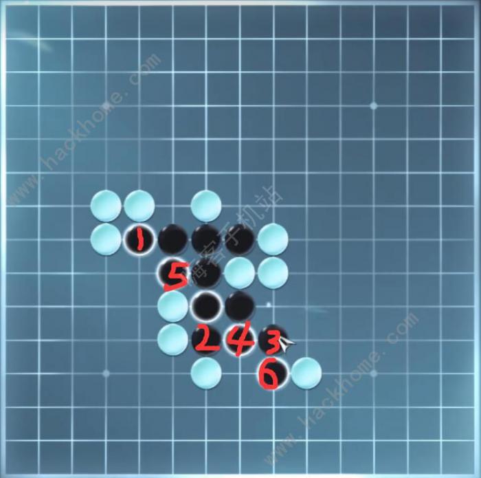 逆水寒手游五子棋残局十二怎么过1