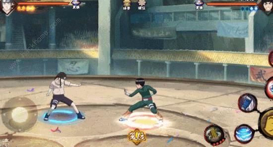 火影忍者手游日向宁次忍者大战怎么打1