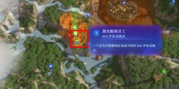 阿凡达潘多拉边境激光勘探点C在哪4