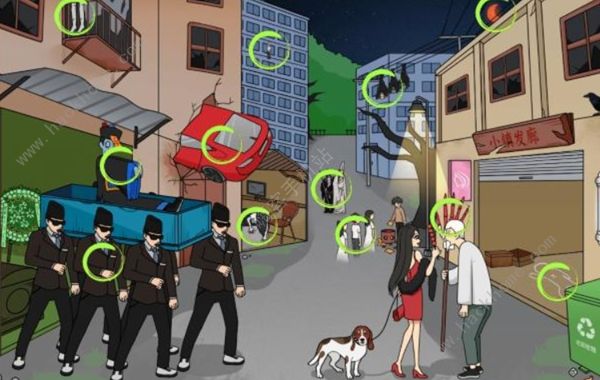 文字来找茬美女遇险怎么过2