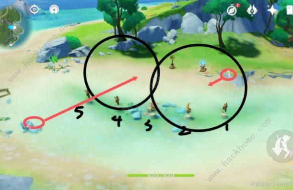 原神五个谐律簧管怎么打2