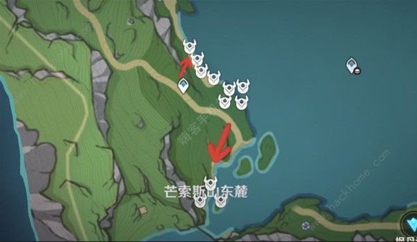 原神芙宁娜专武材料收集路线图分享4