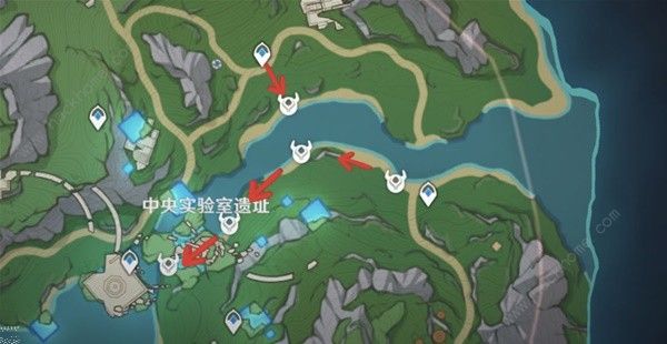 原神芙宁娜专武材料收集路线图分享6