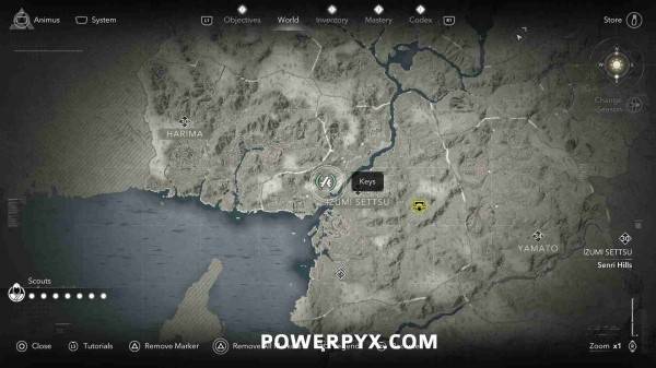 刺客信条影钥匙收集攻略3