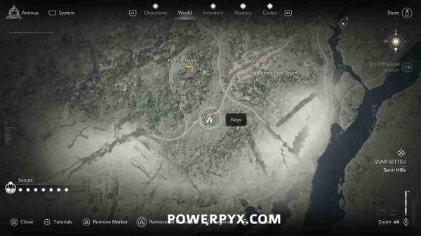 刺客信条影钥匙收集攻略4