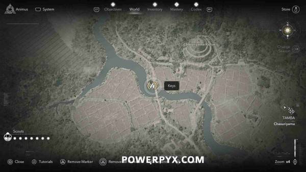 刺客信条影钥匙收集攻略72