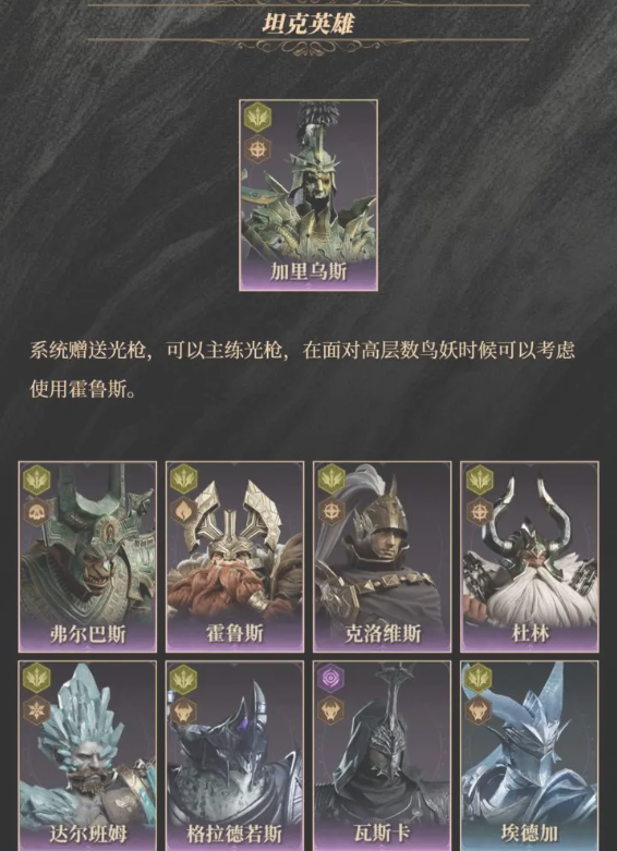 龙息神寂紫卡英雄强度一览9