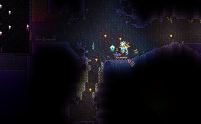 泰拉瑞亚怎么人造猩红之地2