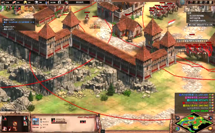 帝国时代2拨云见月怎么打2